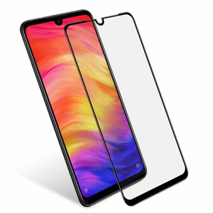 

Защитное стекло для Xiaomi Redmi Note 7 на экран 5д HQ стекло на телефон сяоми редми нот 7 черное HQG, Черный
