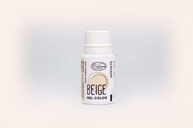 

Гелевый краситель Супер-мини бежевый/Beige, Criamo, 10 г.