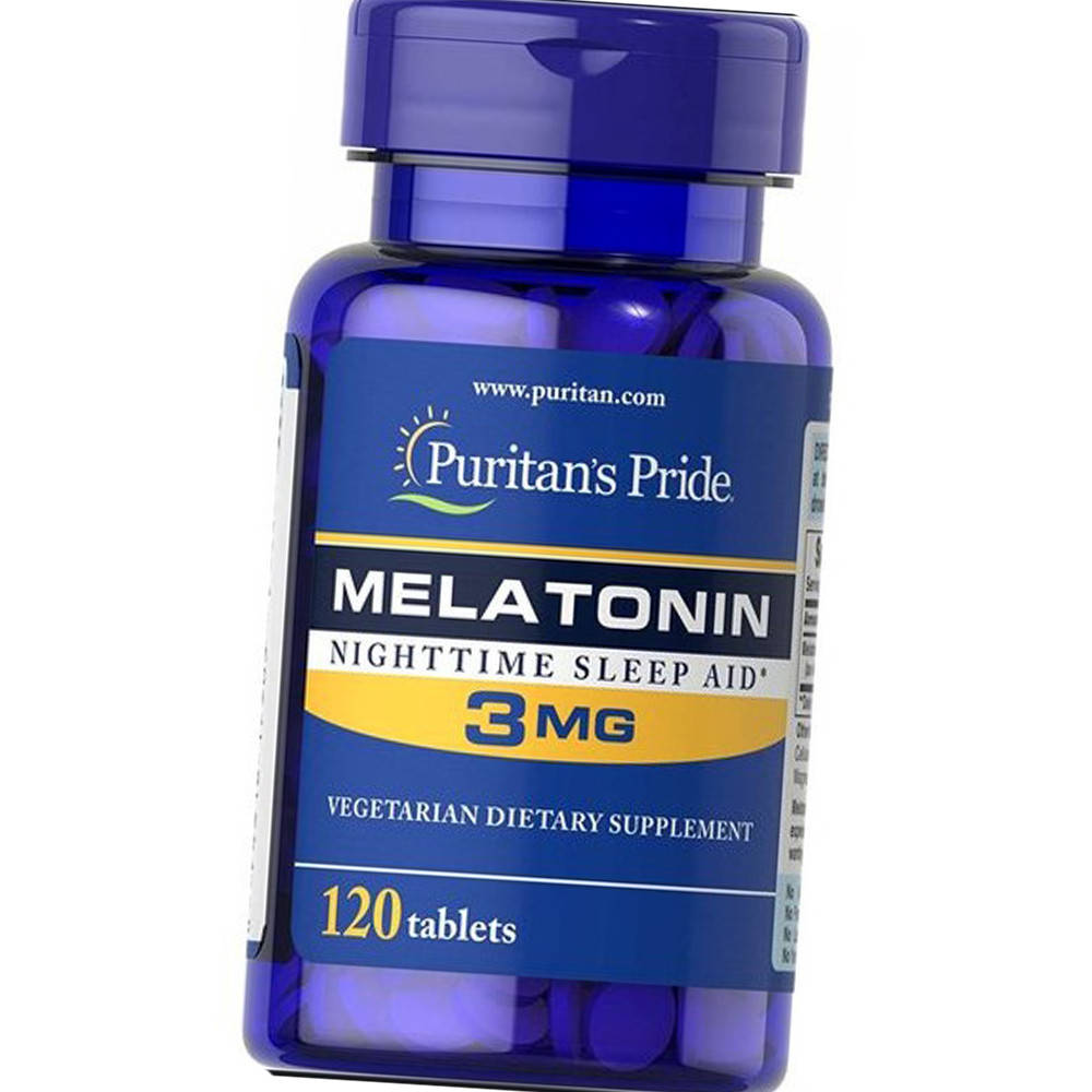 

Мелатонин Puritan's Pride Melatonin 3 mg 120 таб мелатонин для улучшения сна