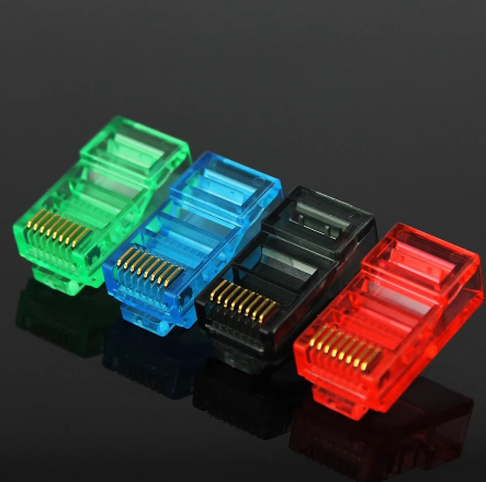 

Коннектор сетевой для витая пара 8р8с (RJ-45)