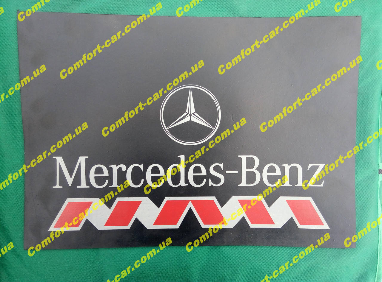 

Брызговики малые "MERCEDES" для грузовых фур (330х470)