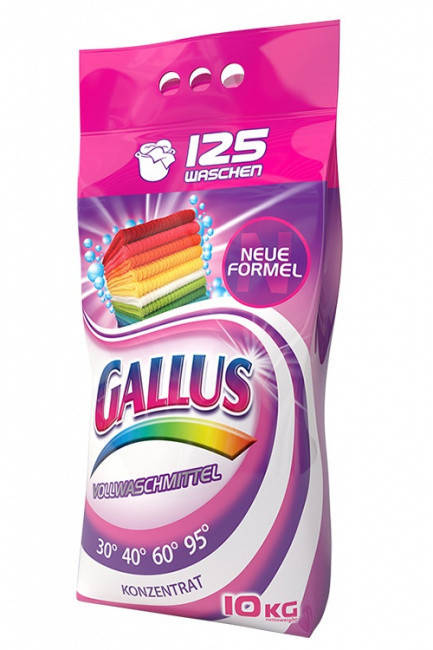 

Стиральный порошок Gallus, 10kg, 125 стирок