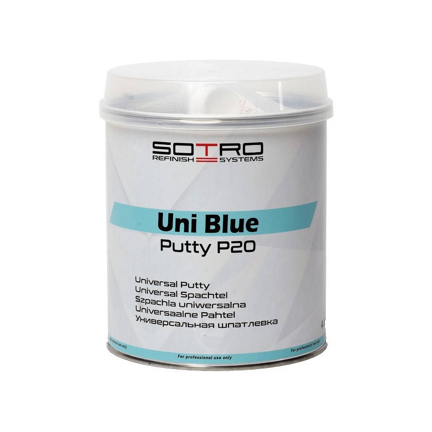 

Универсальная шпаклевка SOTRO Uni Blue Putty P20 4 кг