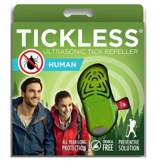 

Ультразвуковой отпугиватель клещей и блох со встроенной батареей Tickless Human-Gree. Для людей, котов и собак