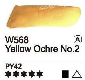 

Акварель Mijello "Mission Gold" 15 мл W568 Охра желтая №2 MWC-W568, Желтый