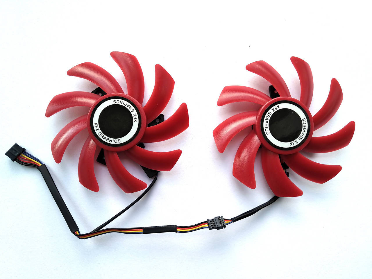 

Вентилятор FirstD для видеокарты XFX FDC10H12S9-C (FD7010H12S FY09010H12LPB) комплект 2 шт №49.1