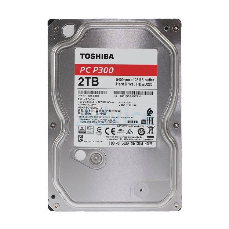 

Жесткий диск 2 ТБ Toshiba HDWD220UZSVA (DT01ACA200)
