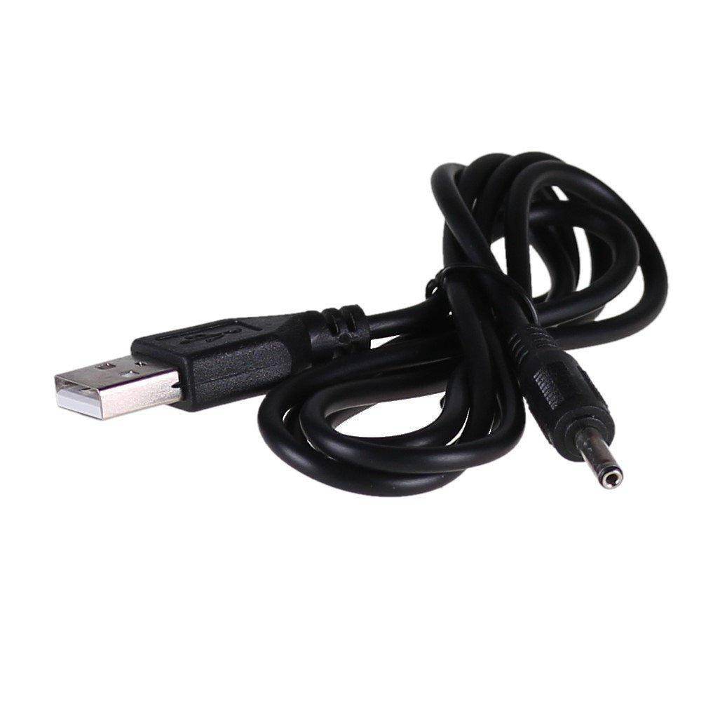 

Кабель инжектор питания 5V USB - DC (3.5/1.35), Черный