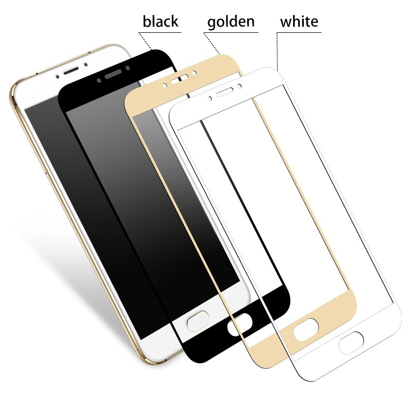 

Защитное стекло 3D 9H для телефона Meizu M5S Захисне скло Мейзу М5S