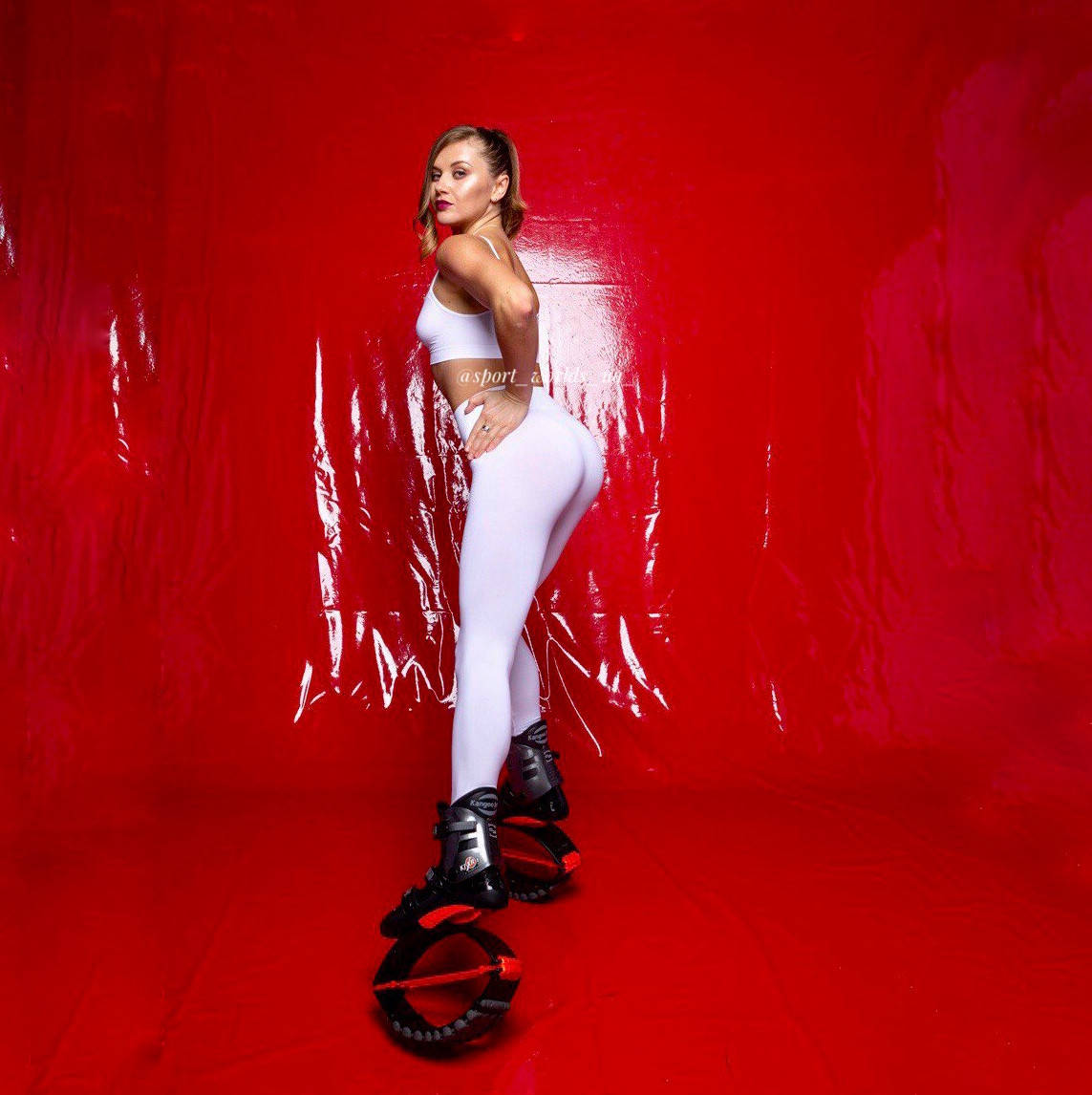 

Бесшовные лосины, Белый