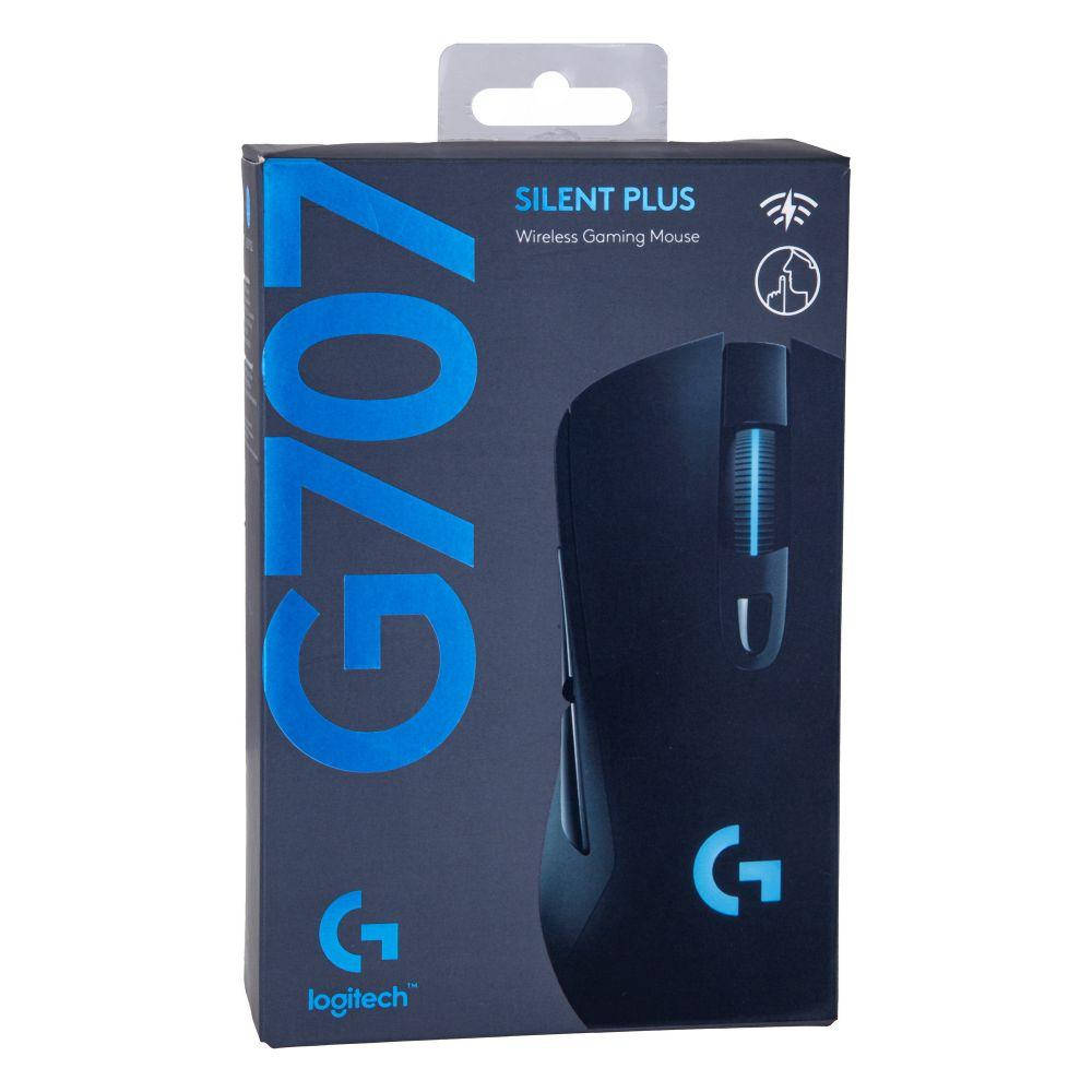 

Мышь компьютерная беспроводная Wireless Logitech G707 Чёрная Хорошая Игровая мышка Логитек для ноутбука компа, Черный