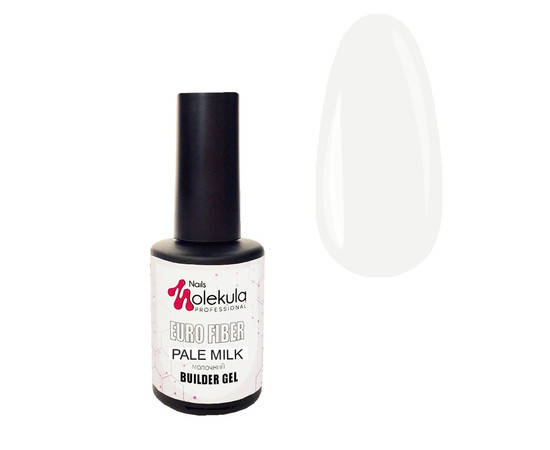 

Моделирующий гель-база Molekula Euro Fiber Gel Pale 12 мл, молочная