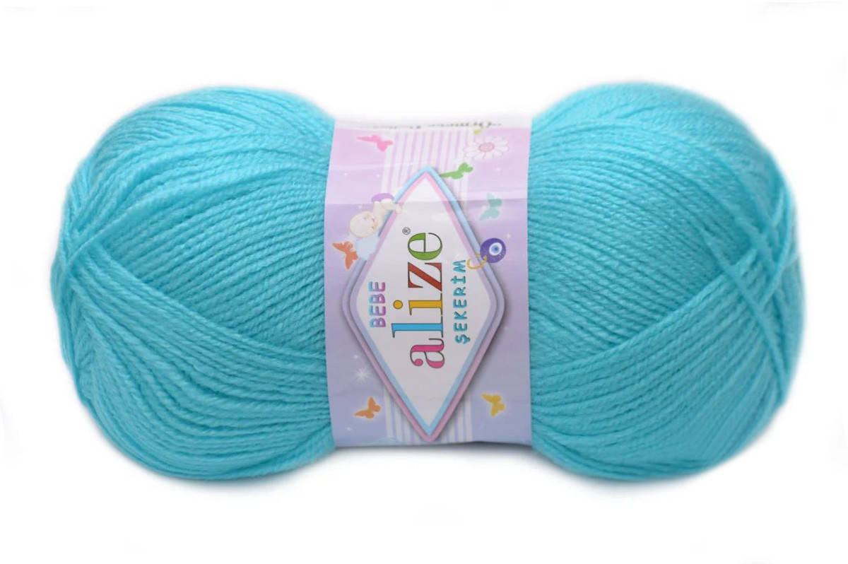 

Alize Sekerim bebe, Бирюзовый №287