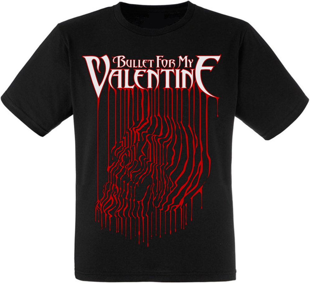 

Футболка Bullet For My Valentine (blood skulls) L