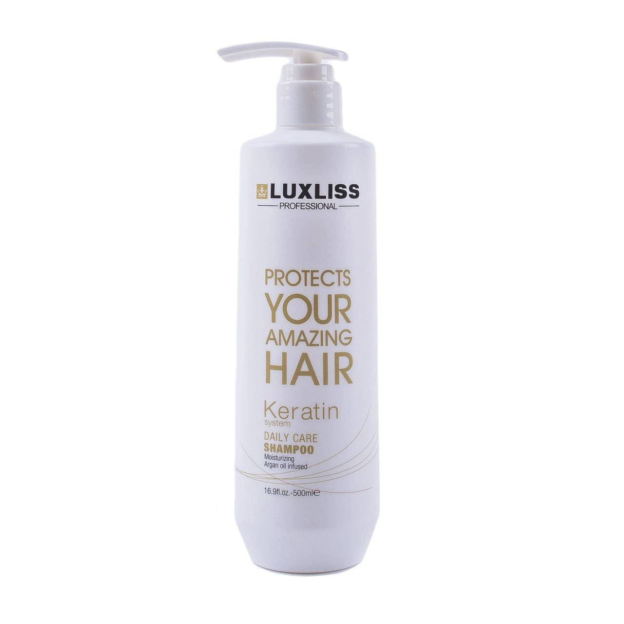 

Luxliss Keratin Smoothing Daily Shampoo Шампунь для волос, 500 мл