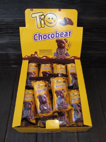 

Бисквит Chokobear шоколадный