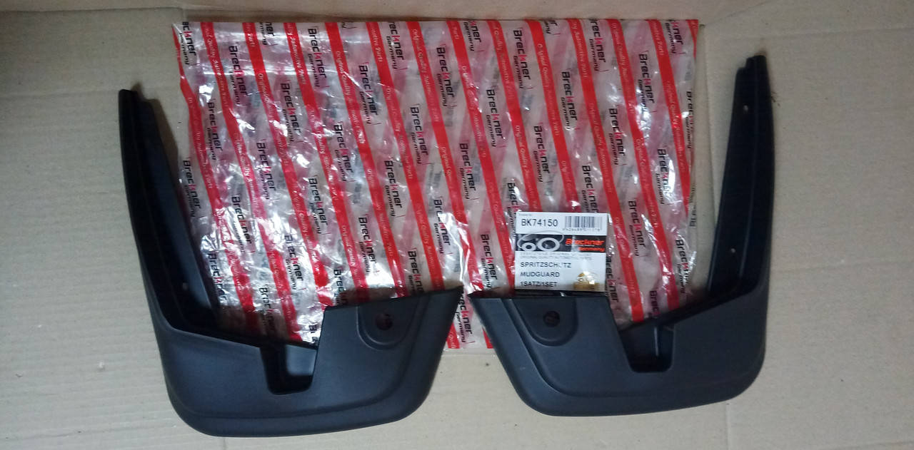 

Брызговики передние Dacia Logan (Breckner BK74150)(среднее качество)