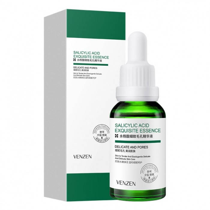 

Сыворотка для лица с салициловой кислотой Venzen Salicylic Acid для сужения пор, 30 мл