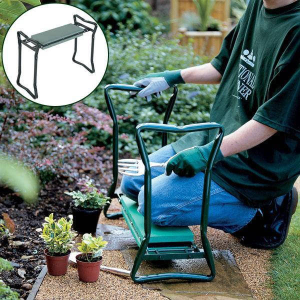

Складная скамейка подставка для дачи Garden Chair