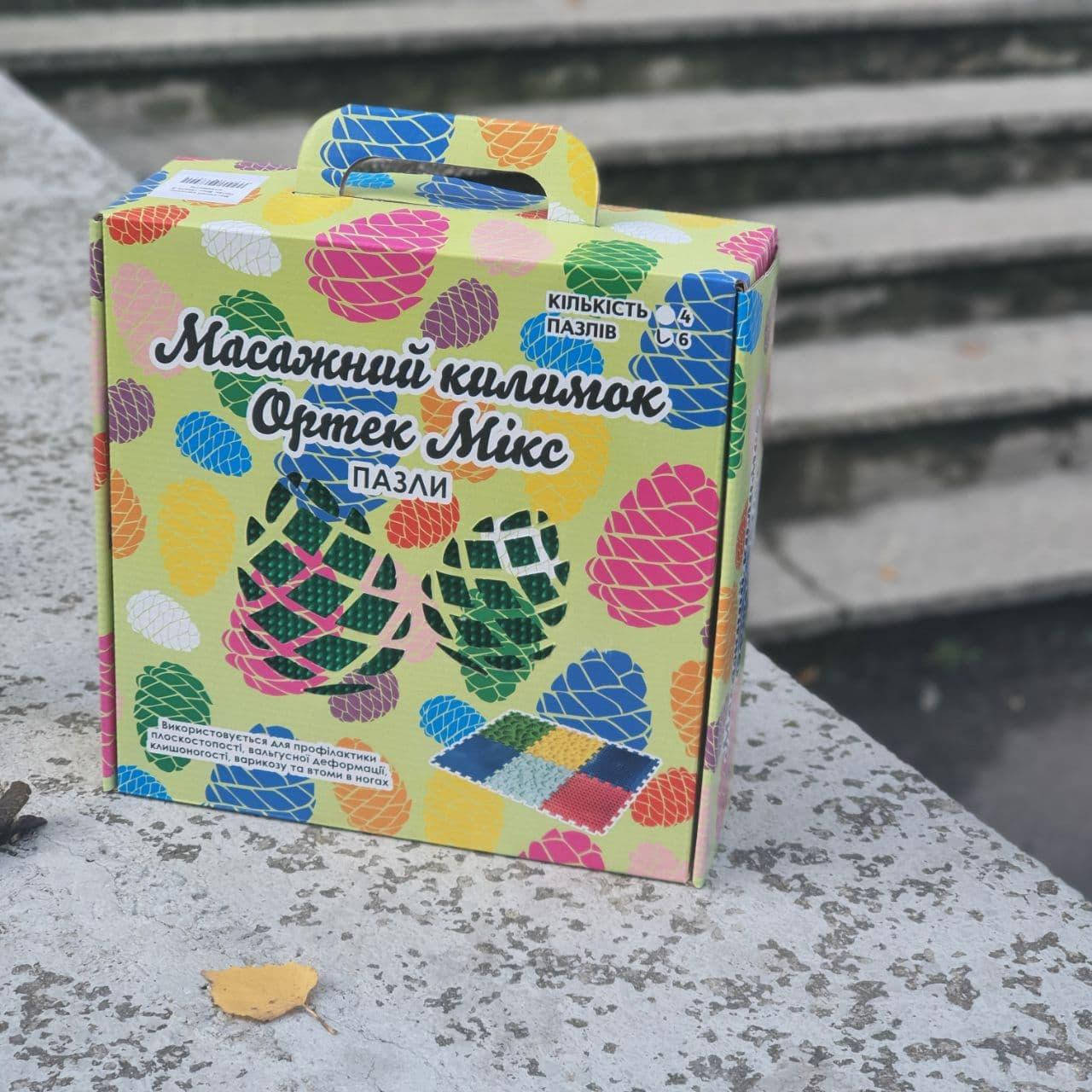 

Ортопедический коврик пазл для детей комплект из 6 пазлов