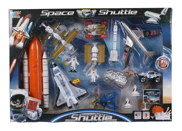 

Набор Космической техники Space Shuttle Космическая ракета, Разные цвета