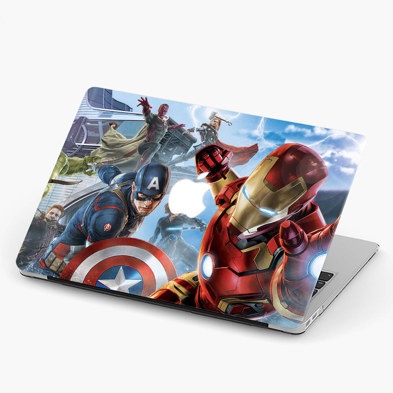 

Чехол пластиковый для Apple MacBook Air 13 A1932 / A2179 / A2337 Марвел (Marvel) макбук про case hard cover