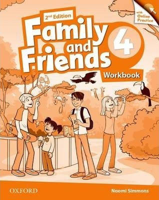 

Family and Friends 4 Second Edition Workbook with Online Practice