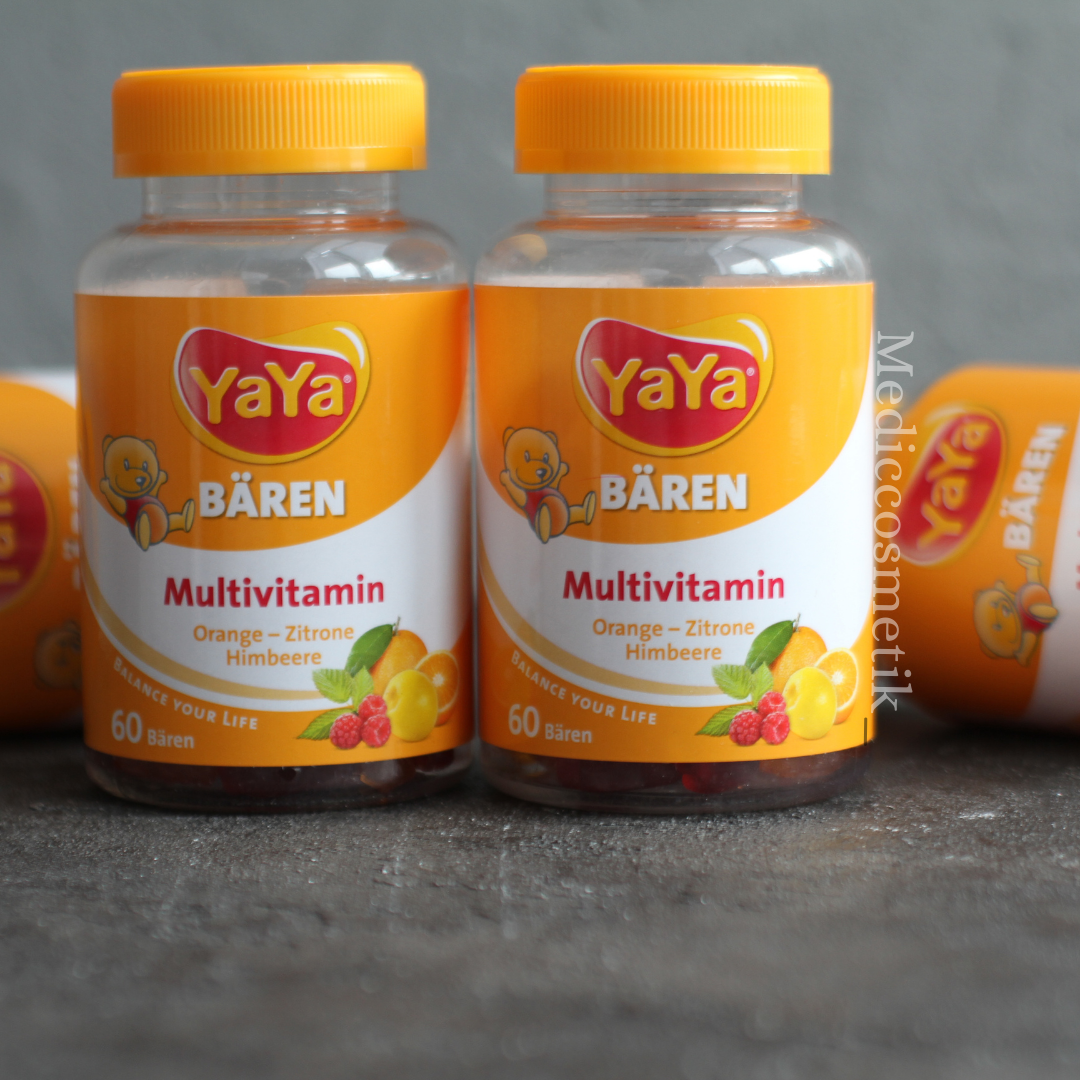 

Yaya Multivitamin Baren - витаминный комплекс для детей с 4 лет 60 штук Германия
