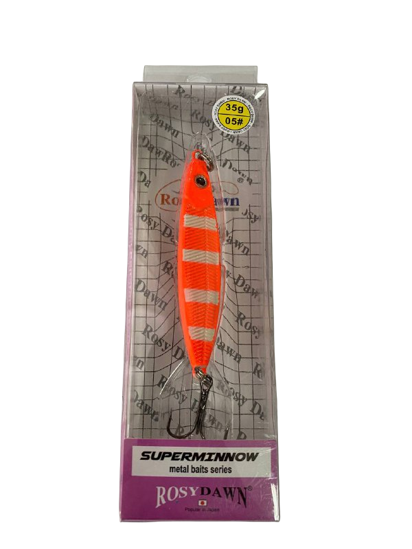 

Пилькер Блесна Rosy Dawn Iron Minnow 35g Цвет #05