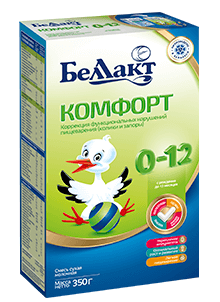 

Смесь сухая молочная для диетического профилактического питания детей раннего возраста "БЕЛЛАКТ КОМФОРТ"