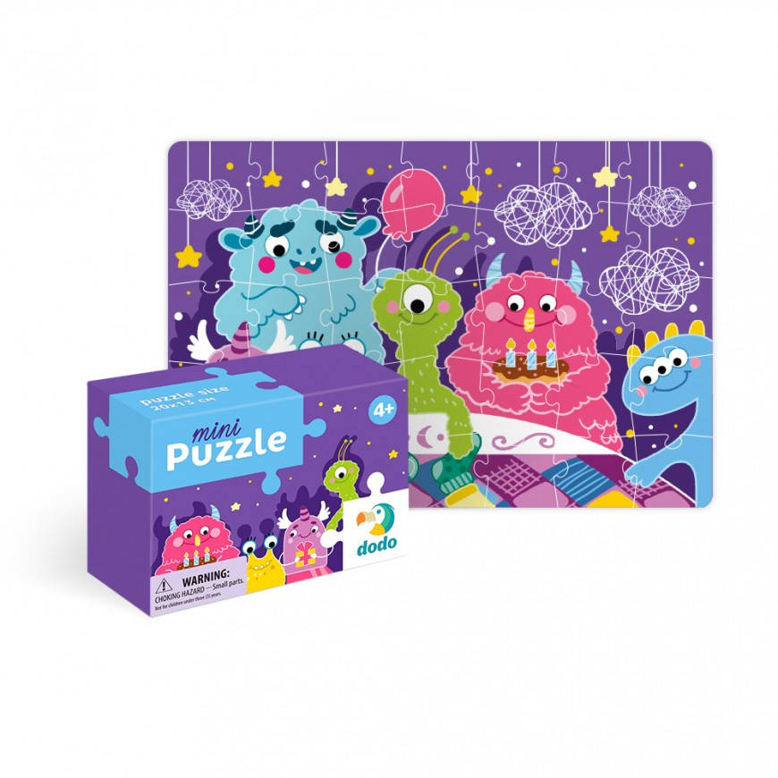 

Картонный пазл-мини День рождения/ Картонний пазл-міні День народження Додо / Dodo 300283