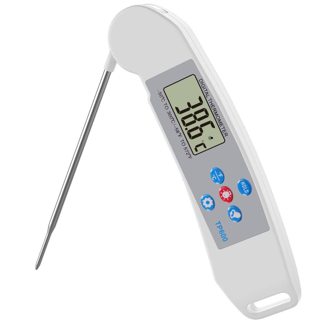 

Термометр складной Ksasa TP600 (-50 ° C ~ 300 ° C ° / -58 ° F до + 572 ° F) с сигнализацией и подсветкой