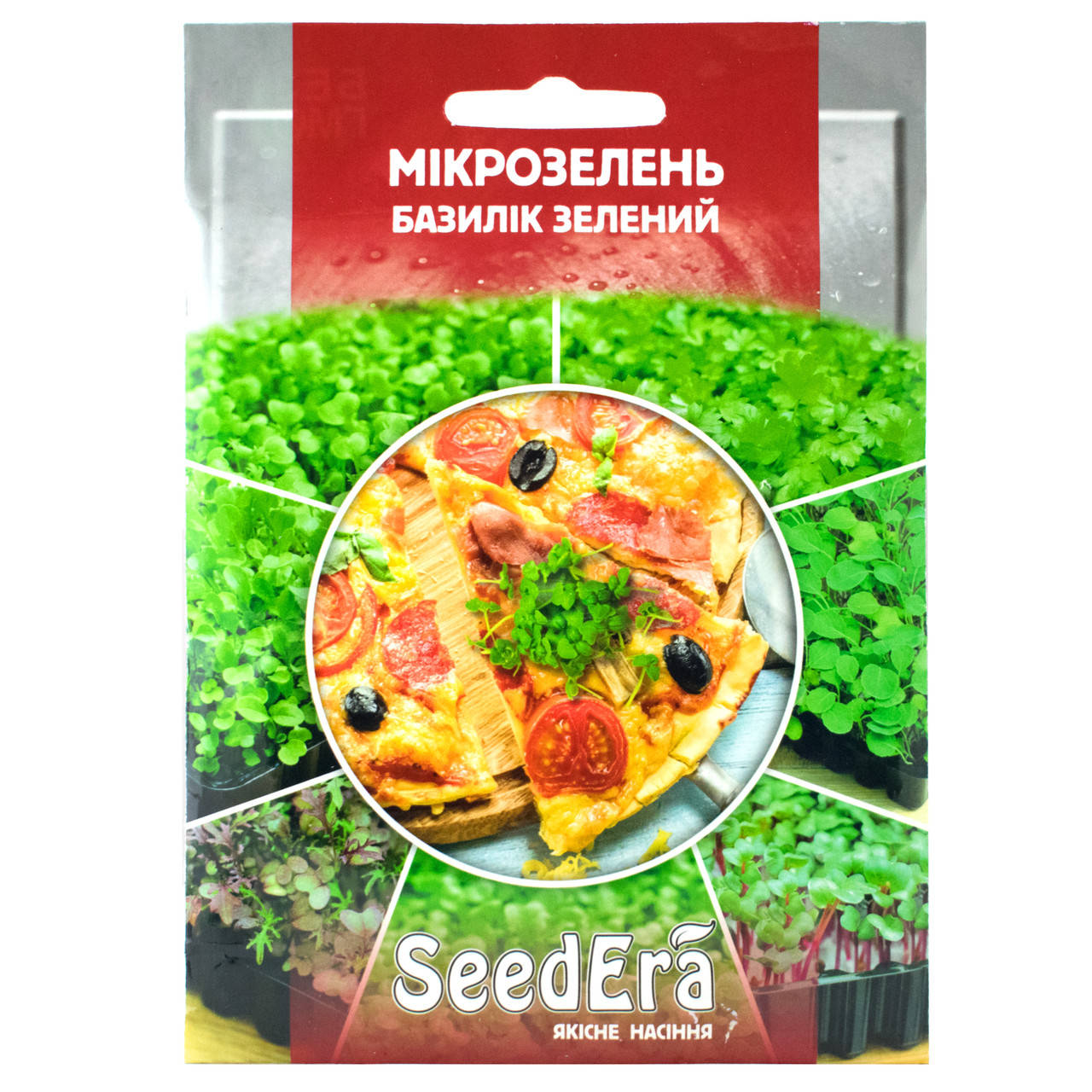 

Микрозелень Базилик зеленый 10 г SeedEra