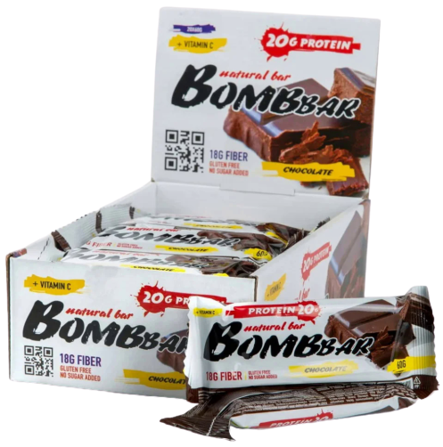

Протеиновый батончик Bombbar Шоколад (60 грамм)