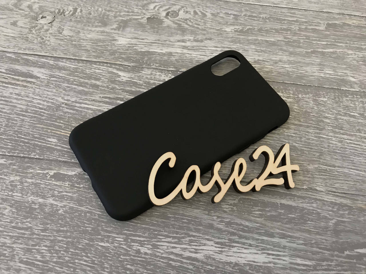 

TPU чехол накладка Candy для Apple iPhone X (5 цветов) черный