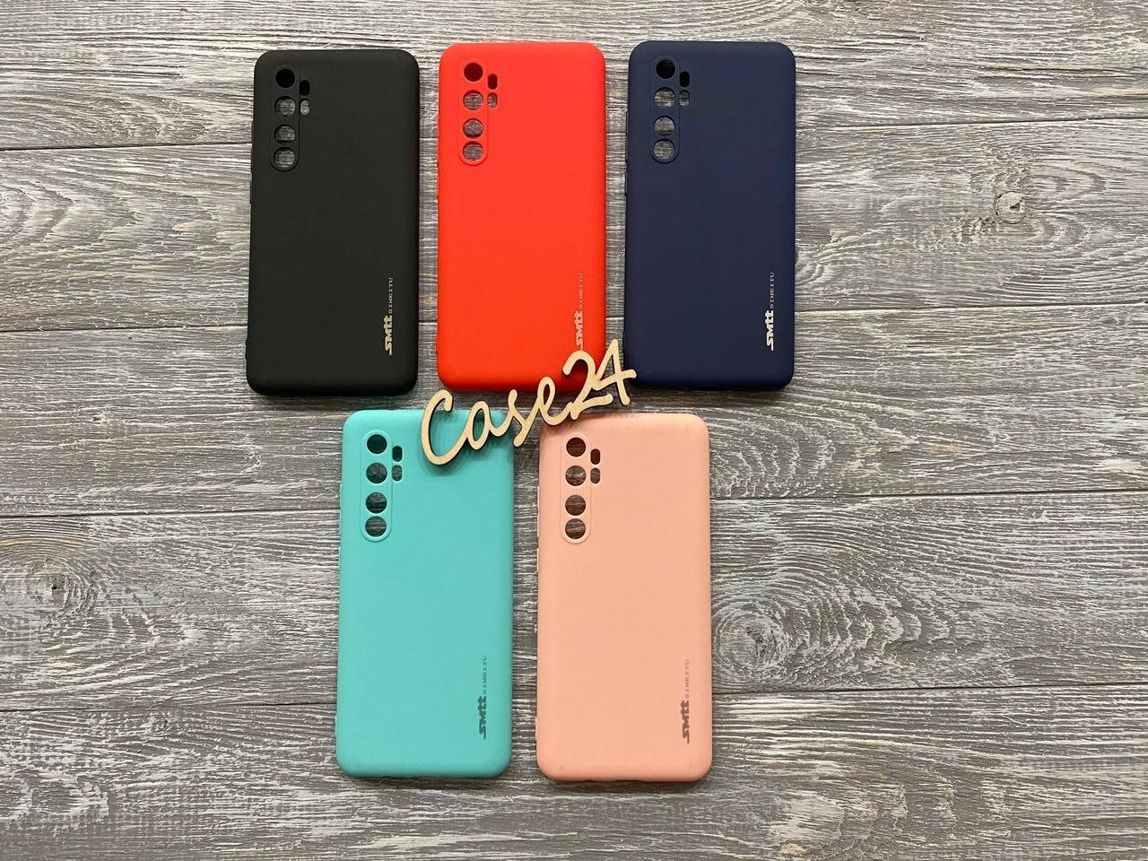 

TPU чехол Smitt накладка бампер для Xiaomi Mi Note 10 Lite (5 цветов), Разные цвета