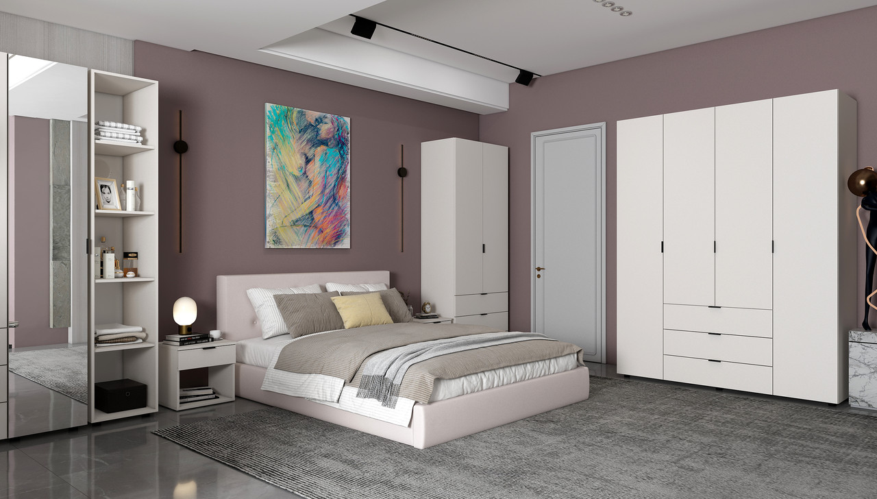 Розпашна Шафа для одягу Doros Гелар Кашемір 4 ДСП 155х49.5х203.4 (80737634) 5