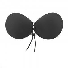 

Бюстгальтер невидимка с push up Fly Bra Капля (А, В, С, D) черный, бежевый В, Черный