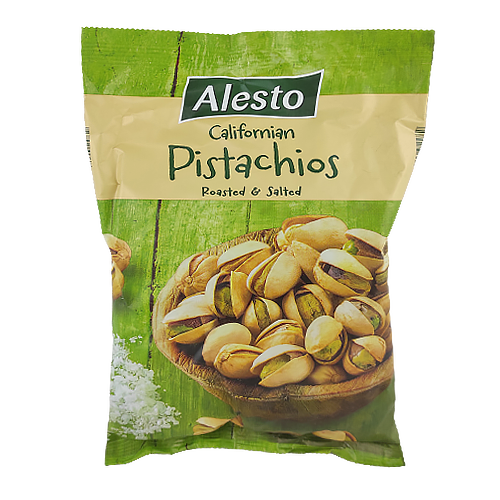 

Фісташки Алесто солені (зелені) Alesto 500g 20шт/ящ (Код : 00-00001467)