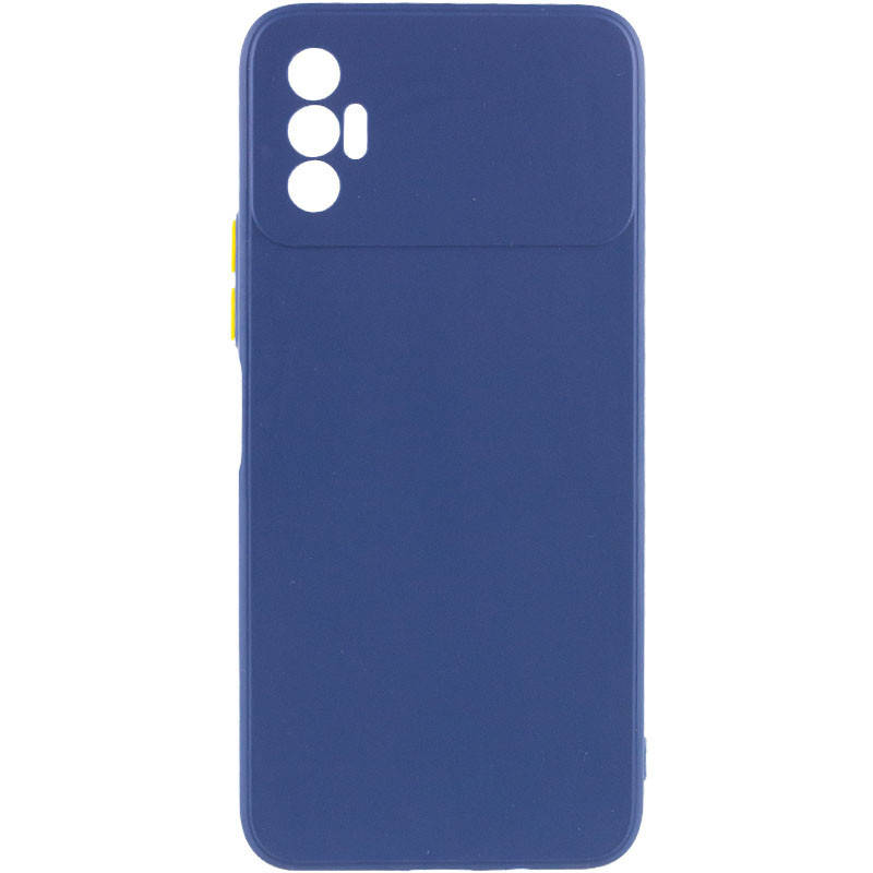 

Чехол с защитой камеры для TECNO Spark 8P (Синий)
