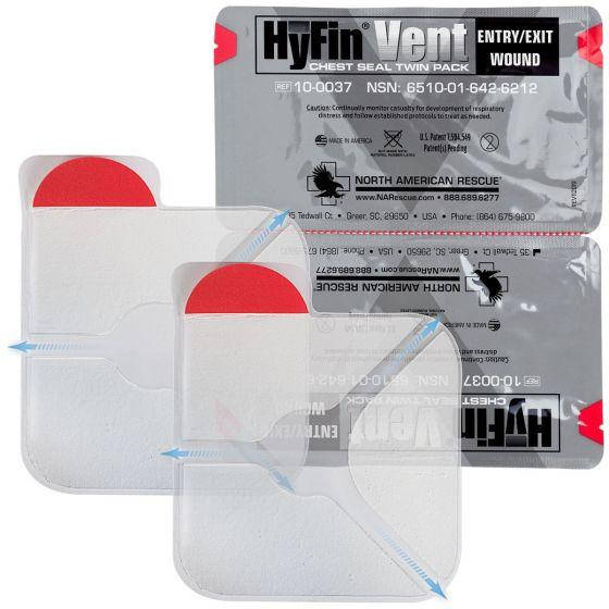 

Окклюзионная повязка Hyfin Vent Chest Seal Twin Pack