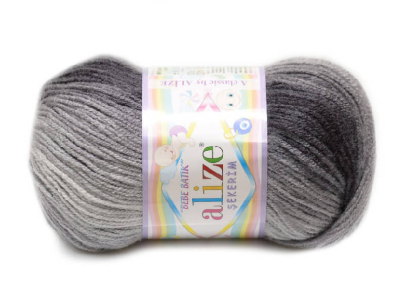 

Alize Batik Sekerim Bebe, №2881, Секционное крашение