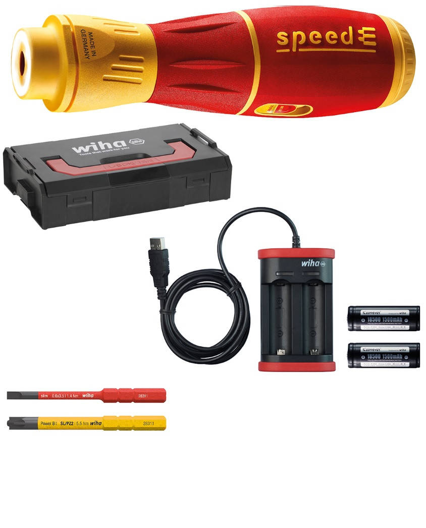 

Электрическая отвертка speedE® II Wiha 44318