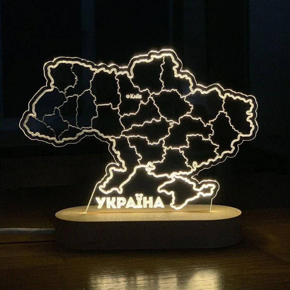 

Нічник "Карта України"