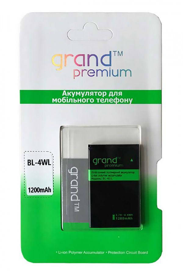 

Аккумулятор Nokia BL-4WL (1200 mAh) Grand Premium
