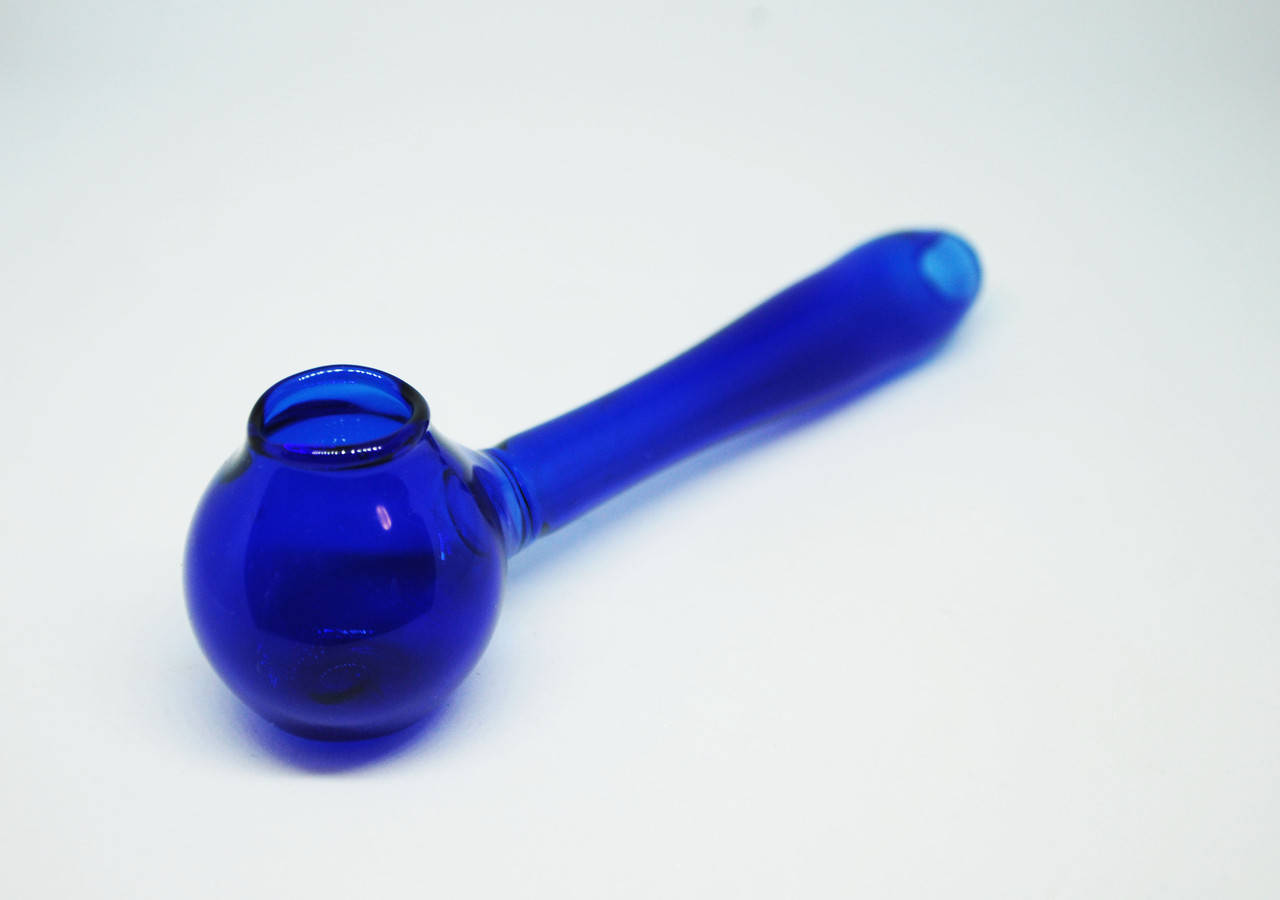 

Стеклянная трубка для курения Oil Blue, Синий