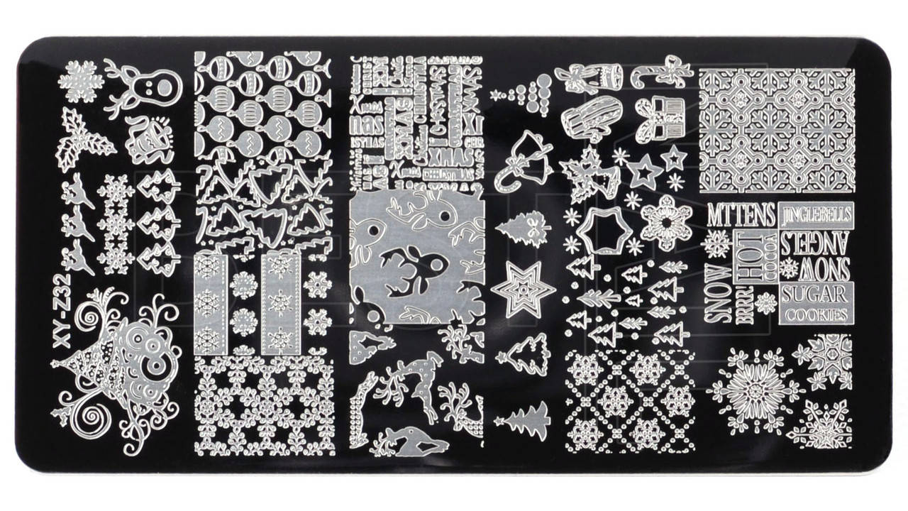 

Пластина для стемпинга XY-Z32 (12*6 см)