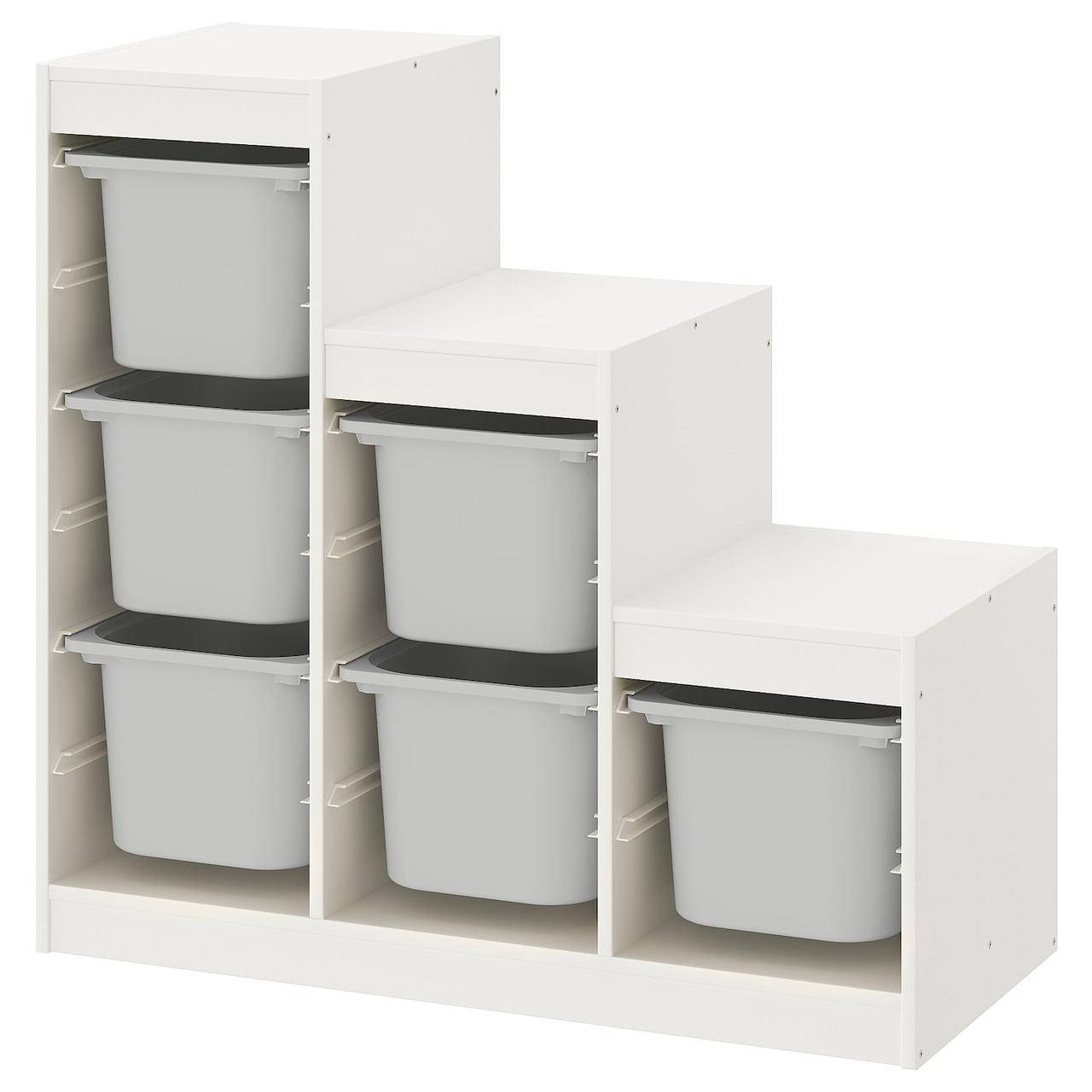 

IKEA Стеллаж с контейнерами TROFAST (593.293.78)