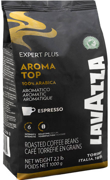 

Кофе в зернах Lavazza Expert Aroma Top 100% Arabica 1кг