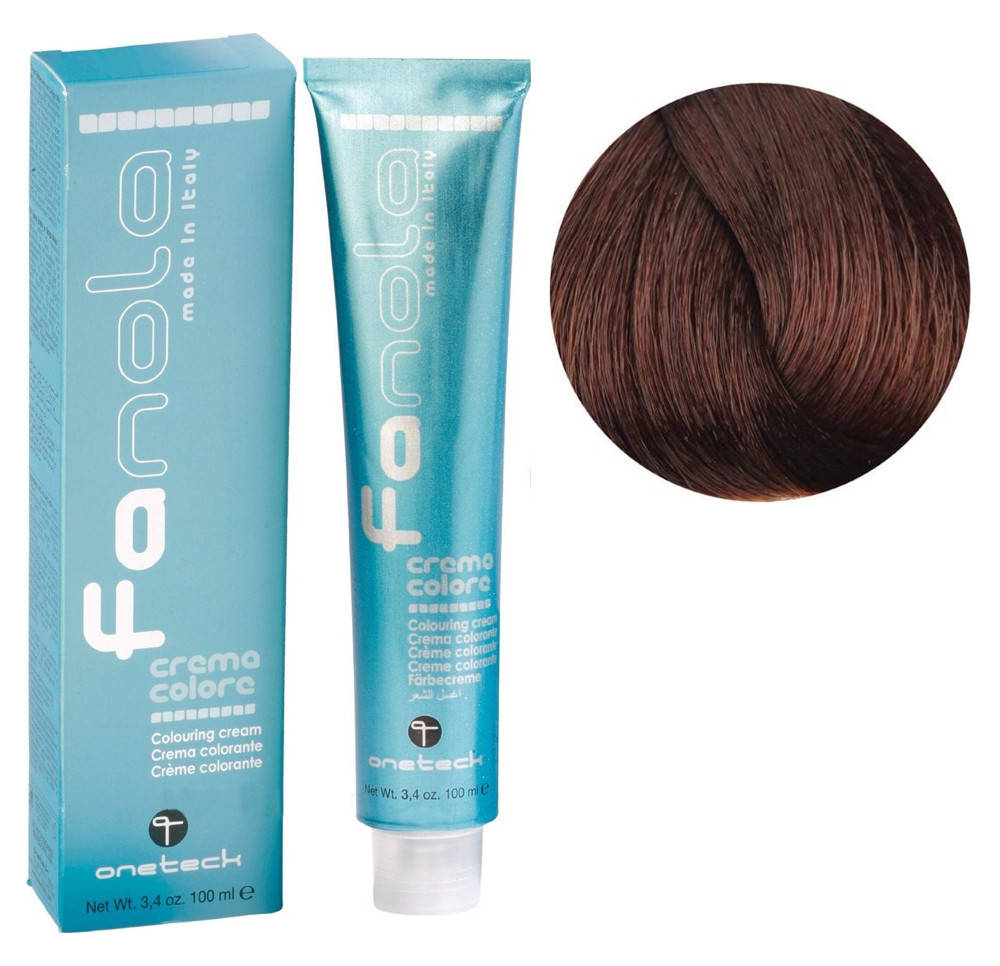 

Крем-краска для волос Fanola №6/43 Dark blonde copper golden 100 мл (3004Qu)